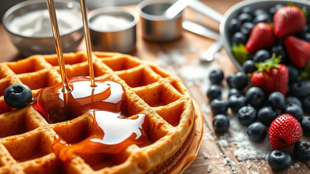 homemade waffle ingredient variations