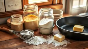 homemade waffle mix recipe