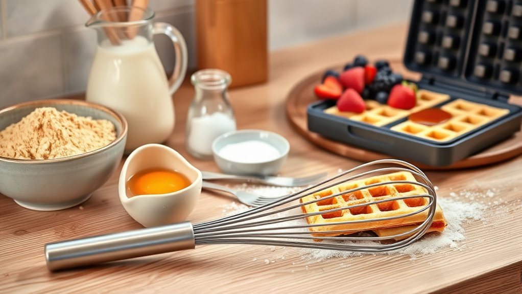 homemade waffles made easy