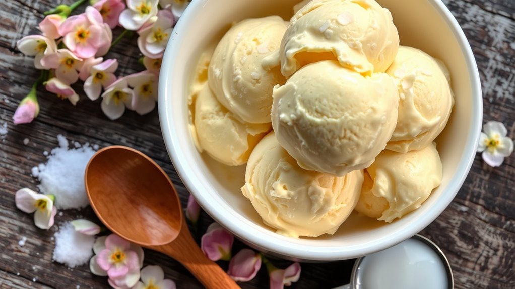 honeysuckle infused creamy delight