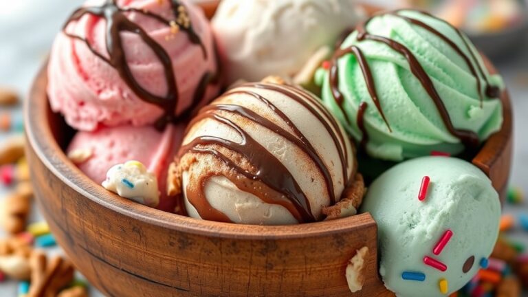 ice cream ball recipes