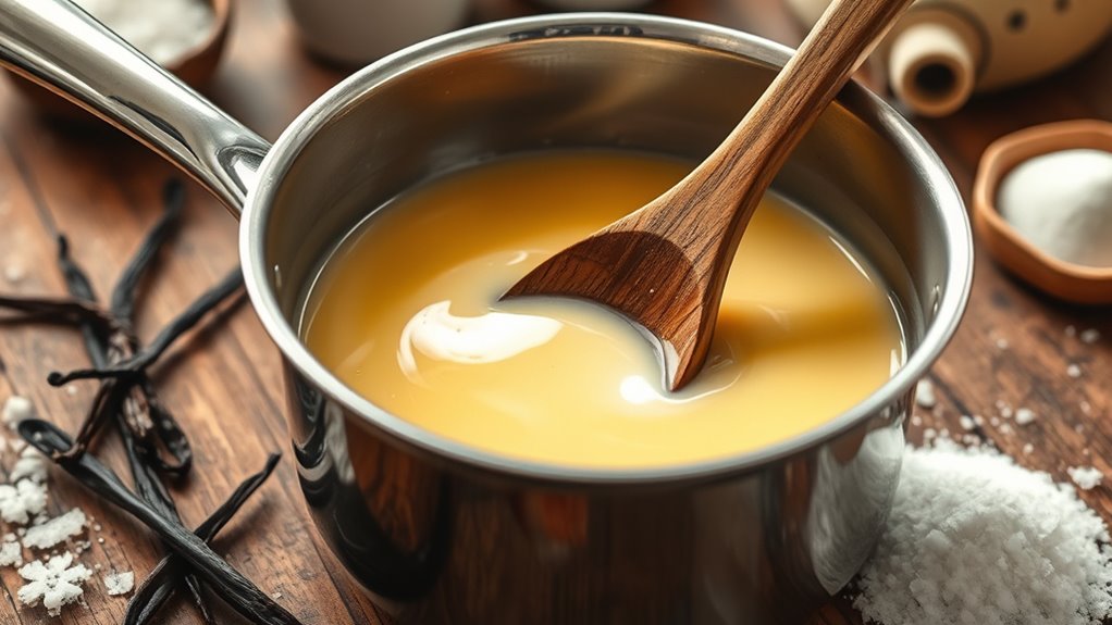 ice cream cooking process