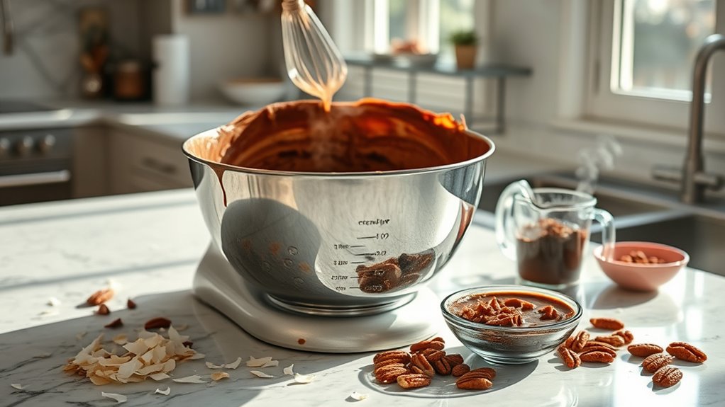 ice cream custard preparation