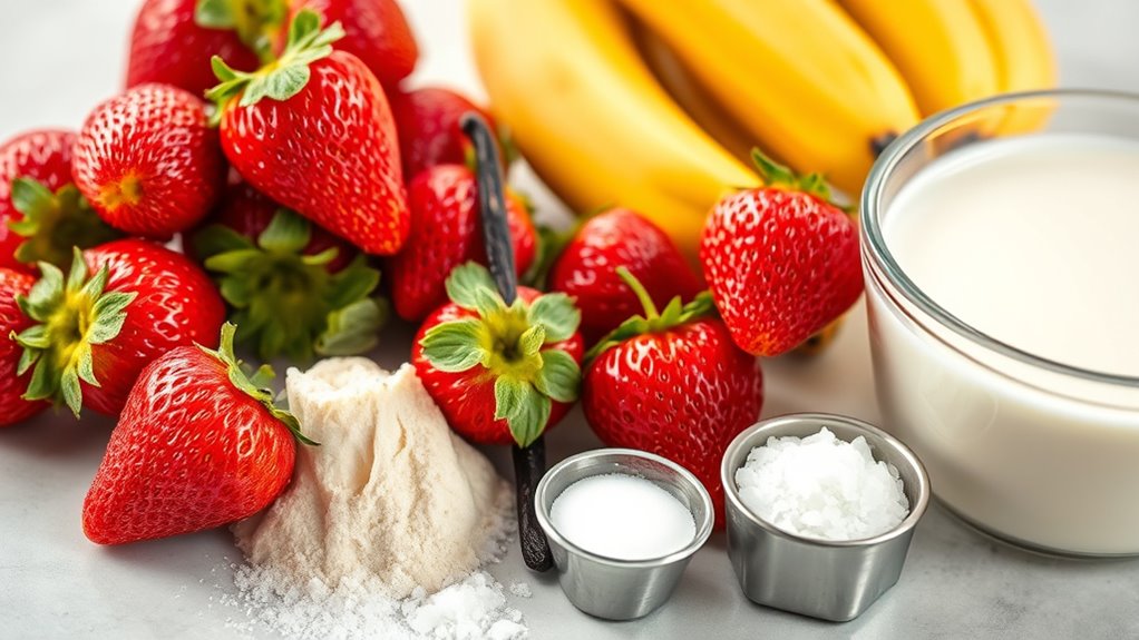 ice cream ingredient balance