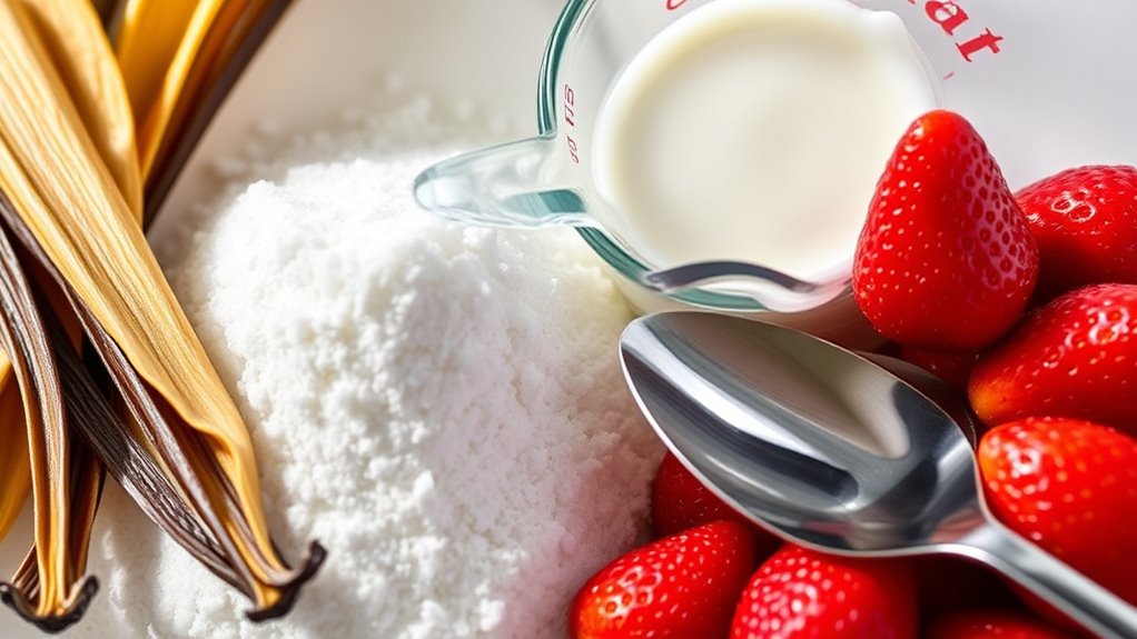ice cream ingredient precision