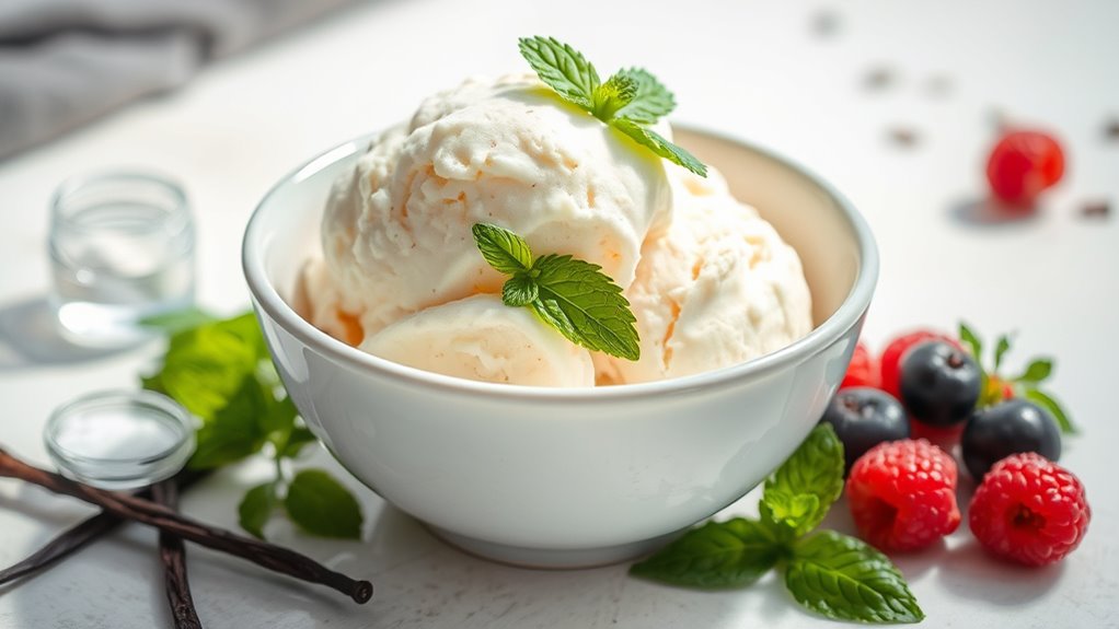 ice cream ingredients list