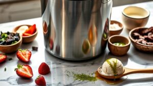 ice cream maker recipe