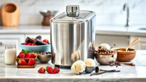 ice cream maker recipe