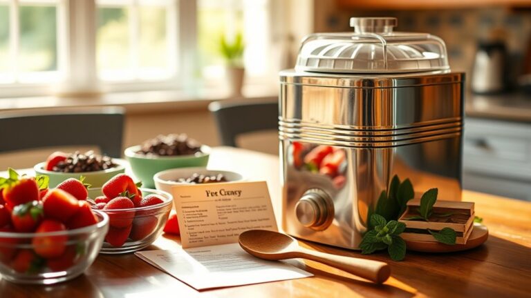 ice cream maker recipes