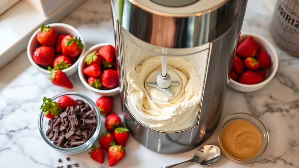 ice cream maker recipes