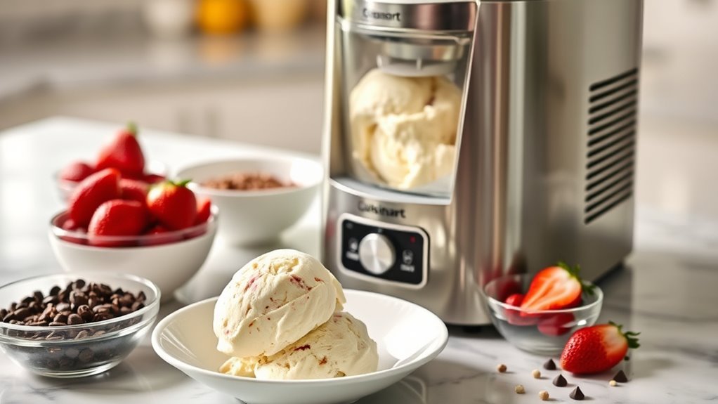ice cream maker recipes