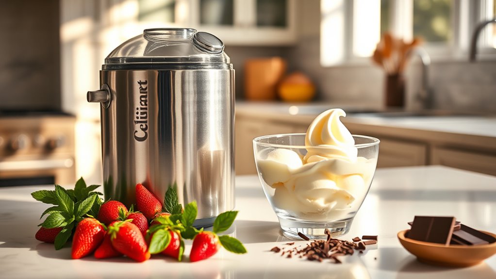ice cream maker recipes