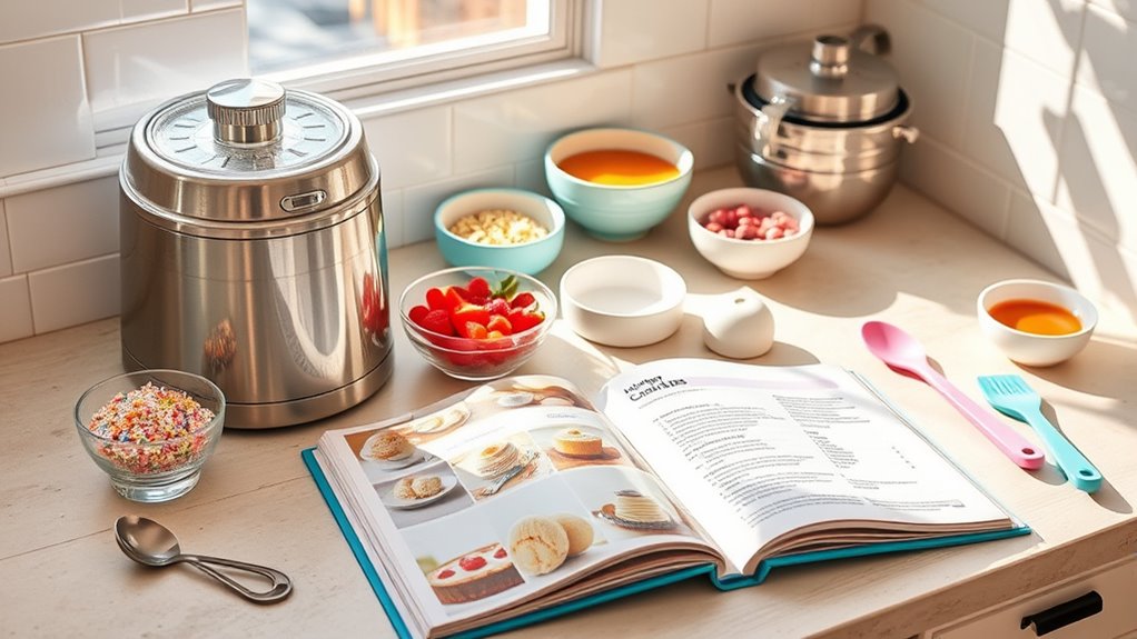 ice cream preparation essentials