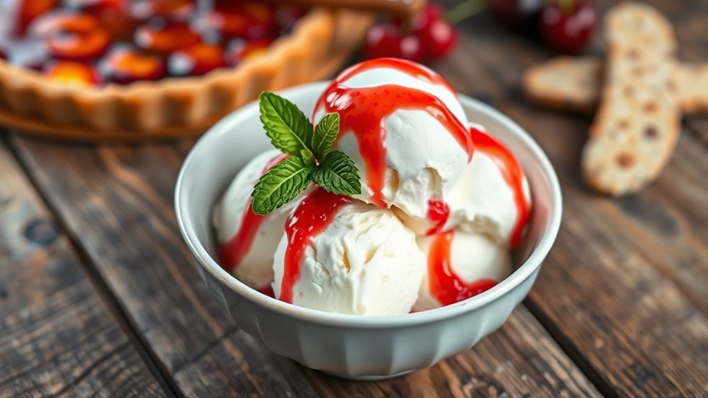 ice cream serving tips