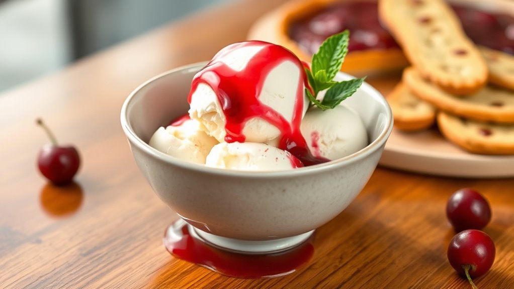 indulge in elegant presentation