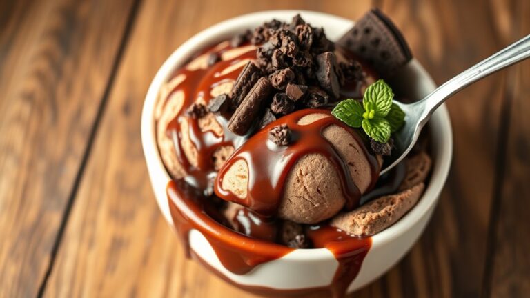 indulgent chocolate ice cream