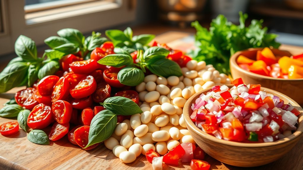 ingredient preparation and mixing