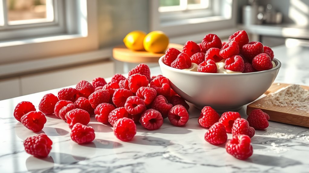 ingredient preparation and organization