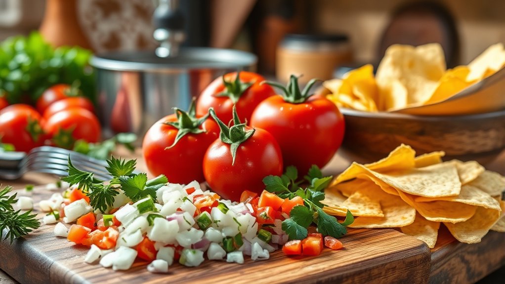 ingredient preparation and timing