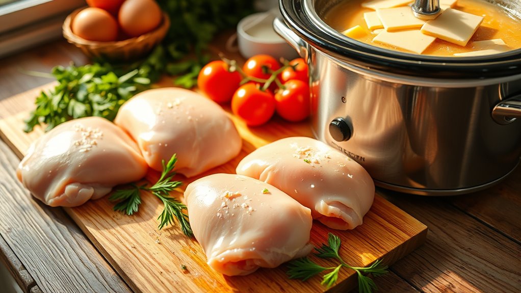 ingredient preparation for cooking