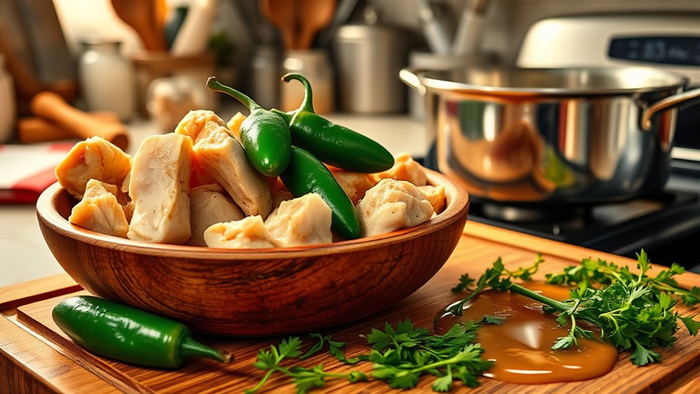 ingredient preparation for cooking