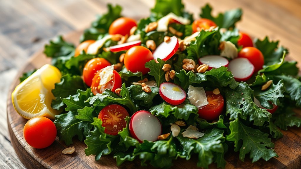 intentional kale preparation steps