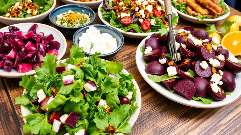 intentional polish salad serving