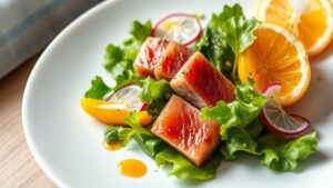 japanese inspired tuna salad