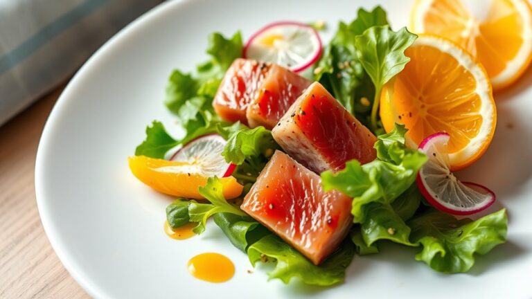 japanese inspired tuna salad