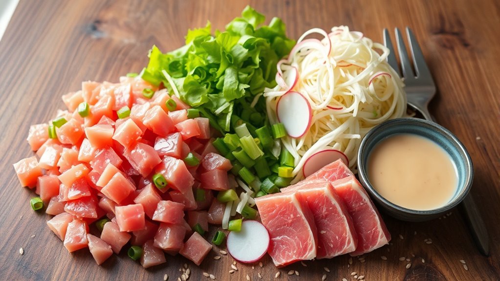 japanese tuna salad ingredients