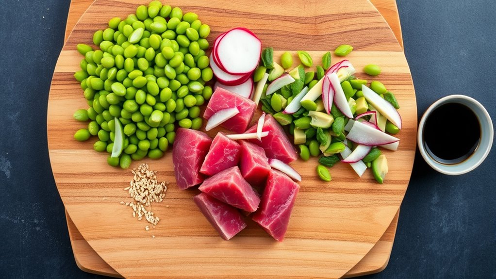 japanese tuna salad preparation