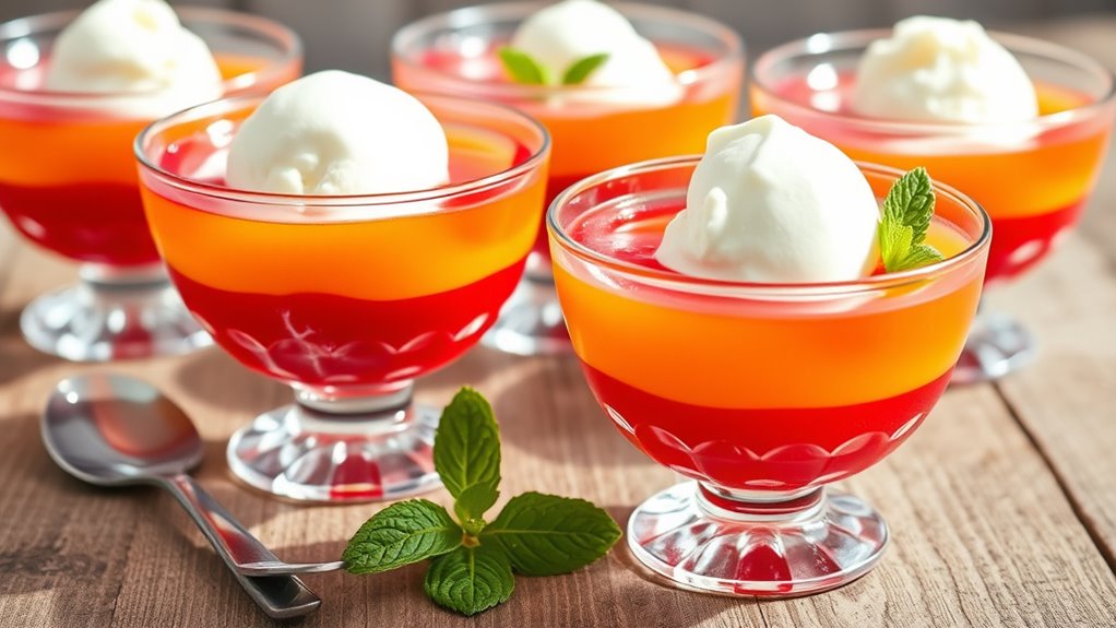 jell o preparation and presentation