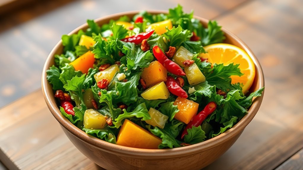 kale preparation and cooking