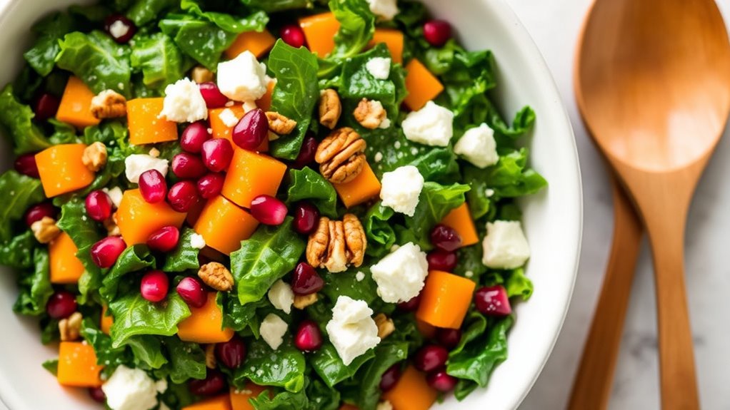 kale preparation and dressing