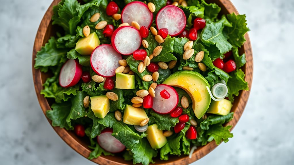 kale salad ingredient options