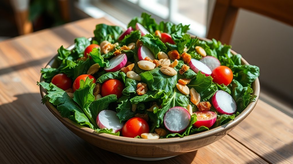 kale salad preparation instructions
