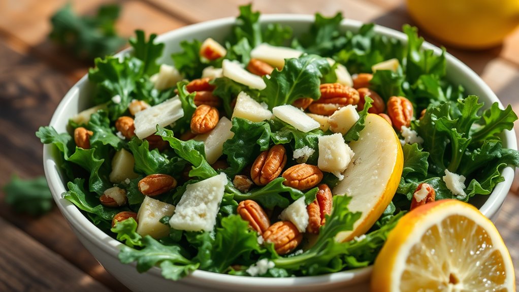 kale salad preparation tips
