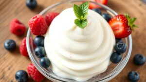 kefir based frozen dessert recipe
