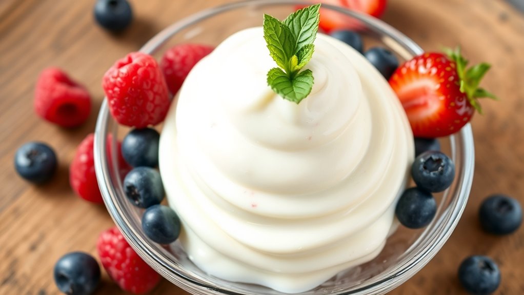 kefir based frozen dessert recipe
