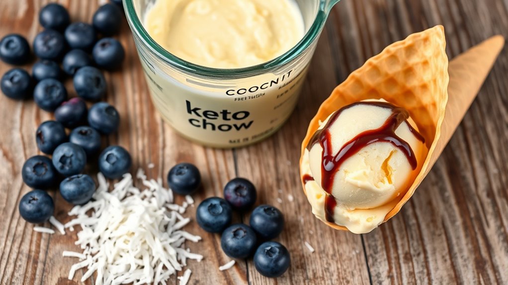 keto chow ice cream ingredients