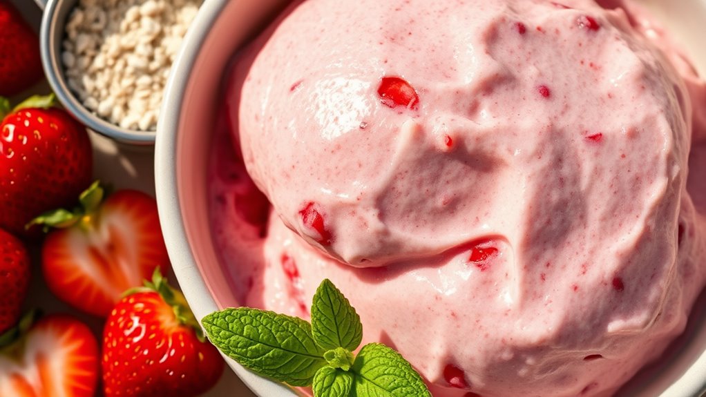 keto strawberry ice cream recipe