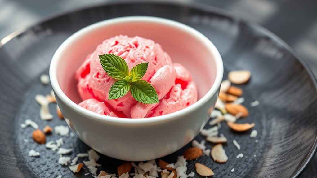 keto strawberry ice cream tips