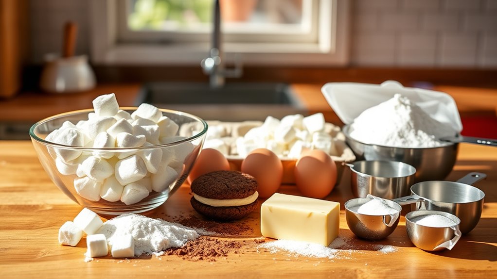 key ingredients for whoopie pies