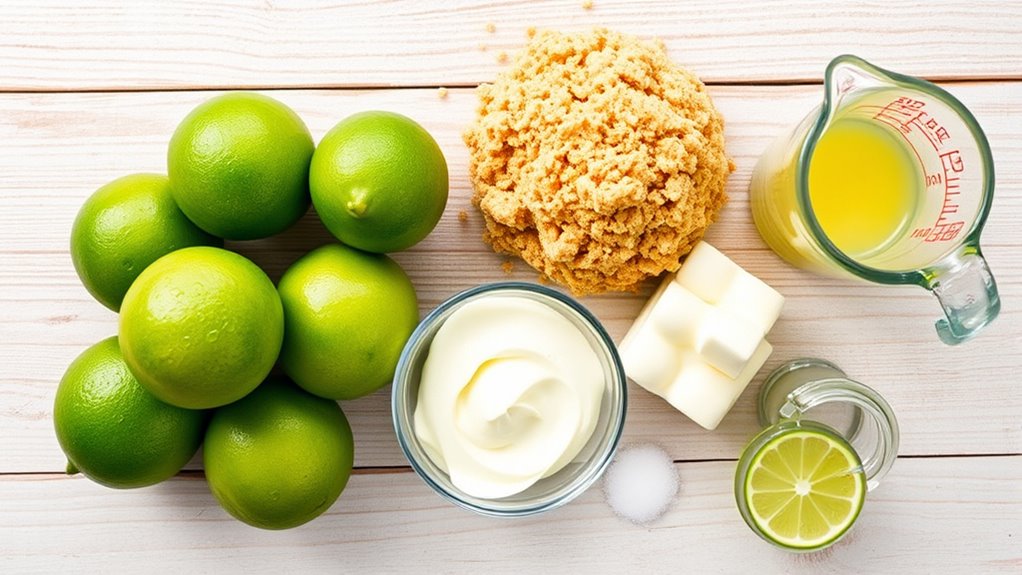 key lime pie ingredients list