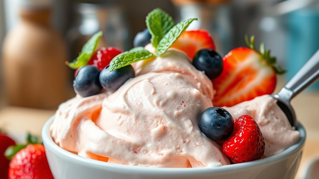 lactose free ice cream preparation