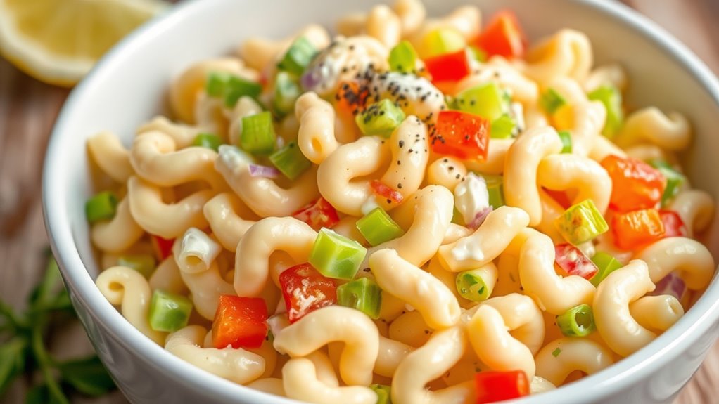 macaroni salad preparation steps