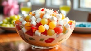 marshmallow salad with 7 up