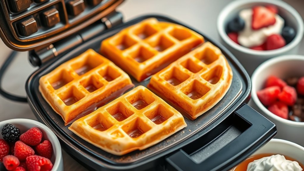 master waffle cooking technique