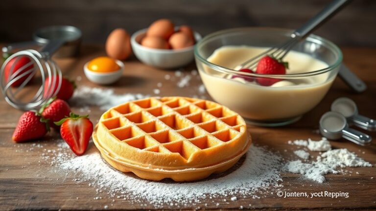 mastering belgian waffle recipe