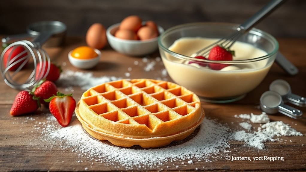 mastering belgian waffle recipe